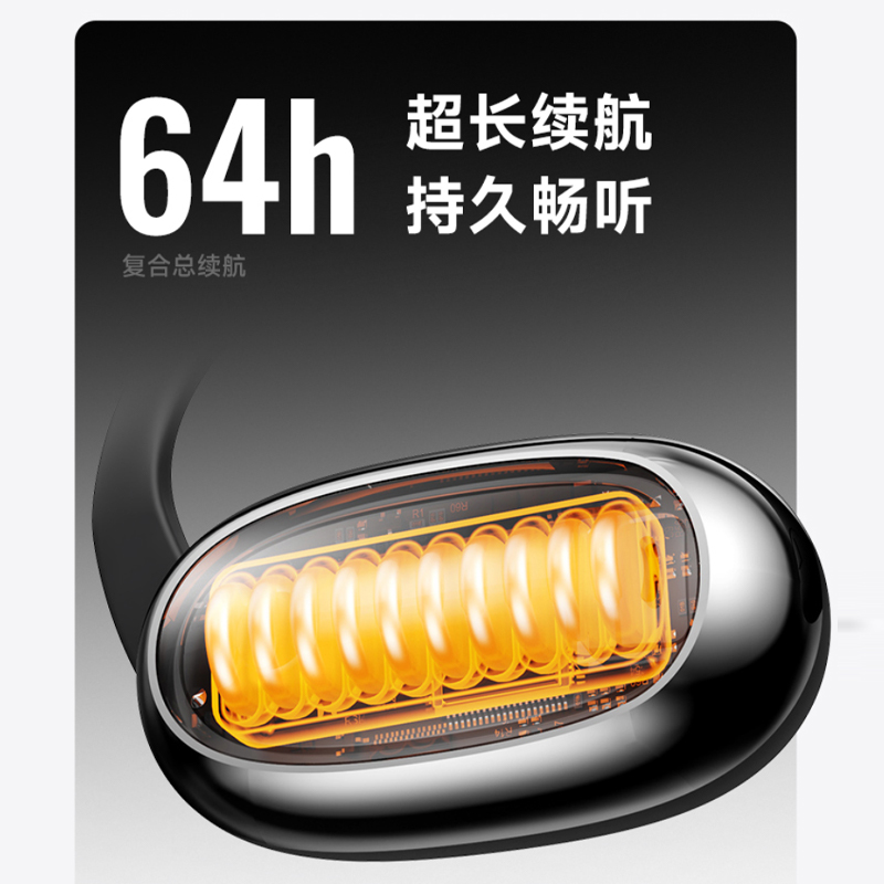 爱国者开放挂耳式蓝牙耳机无线降噪运动超长续航2025新款气传导