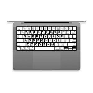 SkinAT 适用于macbookpro键盘贴 macbook air键盘膜苹果笔记本纯色键盘贴纸mac键盘膜