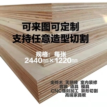 E0 level birch wood multi-laminate waterproof marine board CNC engraving sound box Rock Climbing Plate Cabinet Furniture Finishing Plywood