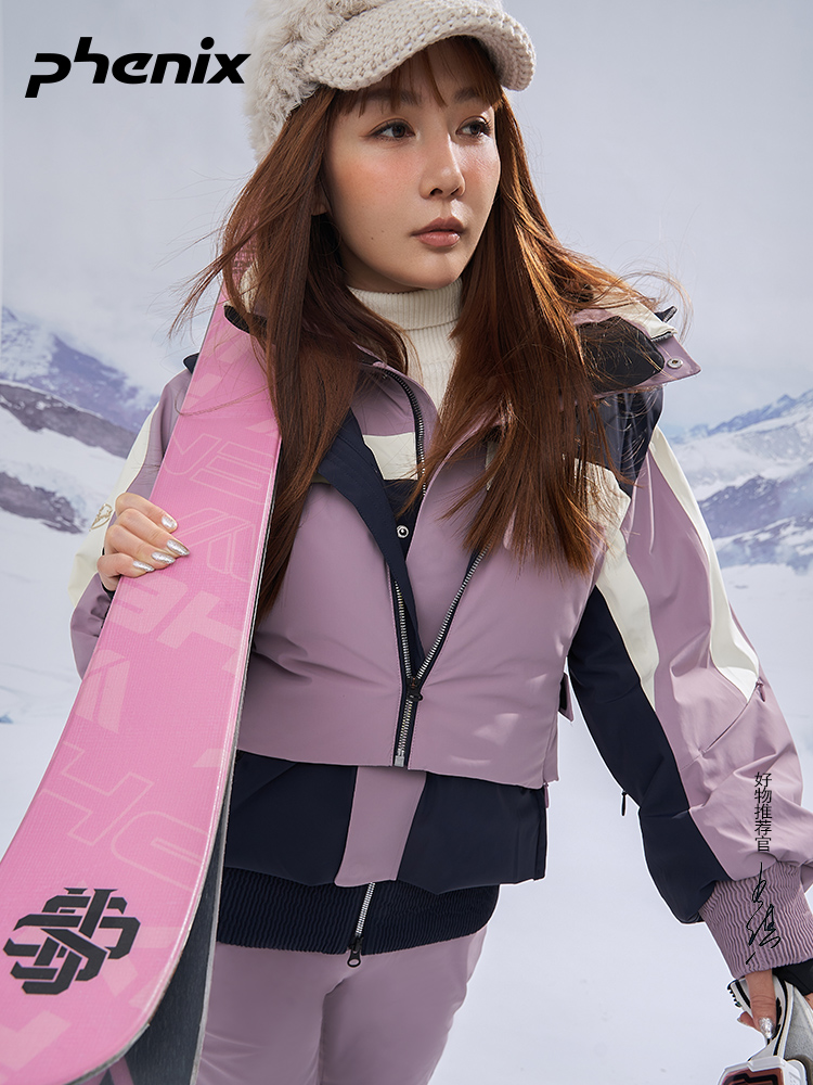phenix菲尼克斯 MISS 女士双板两件套滑雪服防风防水保暖冬季外套 - 图0