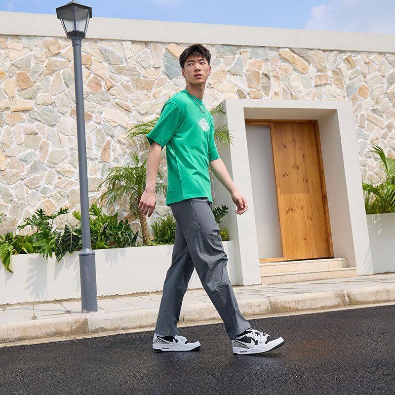 耐克NIKE男子低帮AJ312运动鞋耐磨缓震休闲复古篮球鞋 CD7069-111,淘宝优惠券,粉丝福利购,淘宝优惠卷