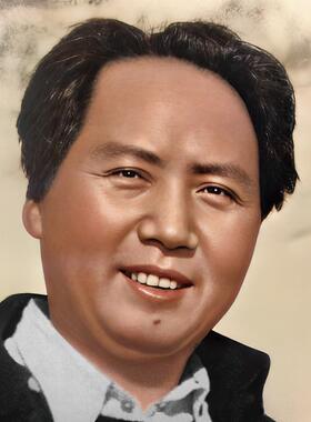 伟人客厅书房挂画办公老人房装饰