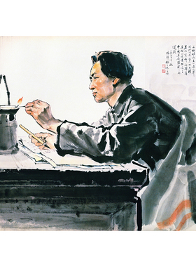 不灭的明灯八角楼油灯画芯