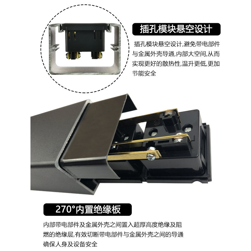 协生PD大U功率排插座32A8000W63A12000W100A20000W工业无线接线板 - 图0