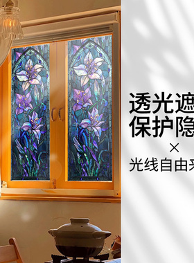 装饰防窥卫生间卧室梦幻玻璃膜