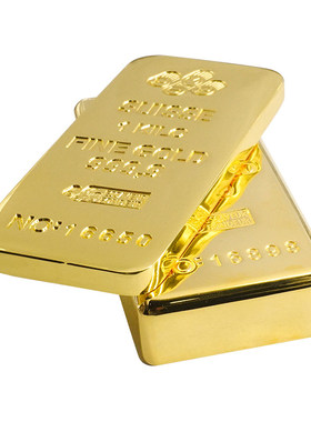瑞士庞博金条1000克仿真金条