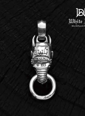 BillWallLeather龙头咬环吊坠