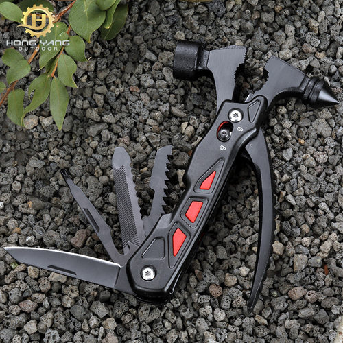 汽车安全锤车载多功能救生锤子车内破窗器不锈钢铝合金户外锤工具 - 图1