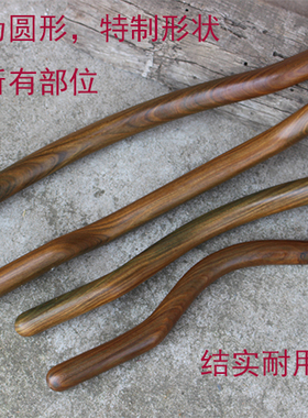 高档精品绿檀木擀筋棒刮痧棒檀香