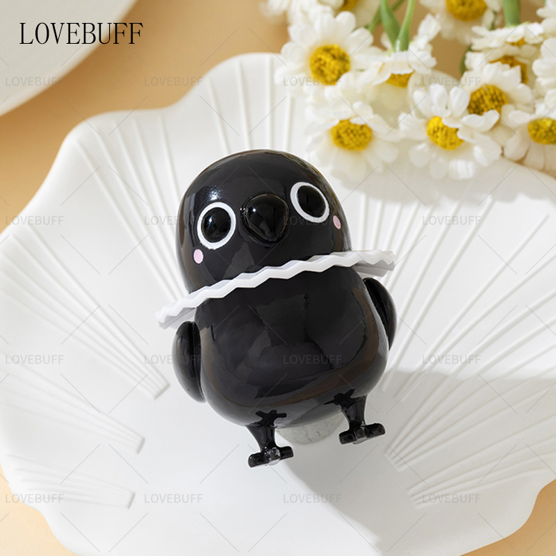 lovebuff游戏周边好气鸦树脂摆件手机坠挂件生日礼物 - 图1