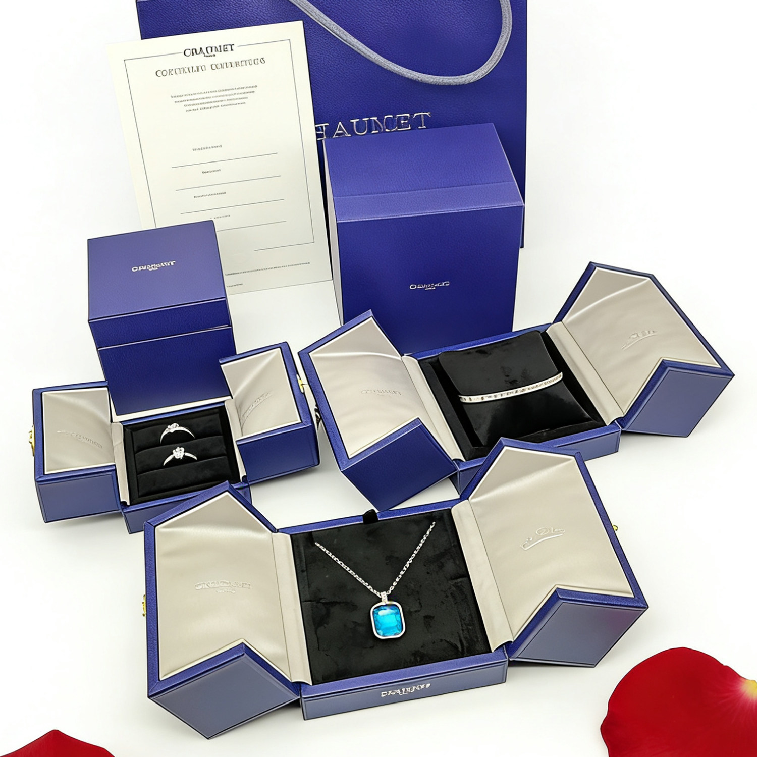Shangmei Proposal Ring Box New Couple Ring Box