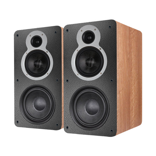 天逸 童迪C8发烧级三分频HiFi书架音箱家用8吋碳纤维木质无源音箱 - 图2