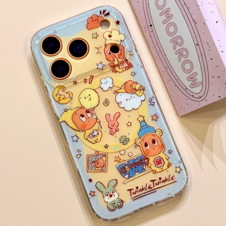 星星人摇摇乐磁吸支架适用小米14T/13TPRO/NOTE14手机壳pocox6/X3GT/F7/F5红米13R可爱14C/C75/C55/11S/M7pro - 图2