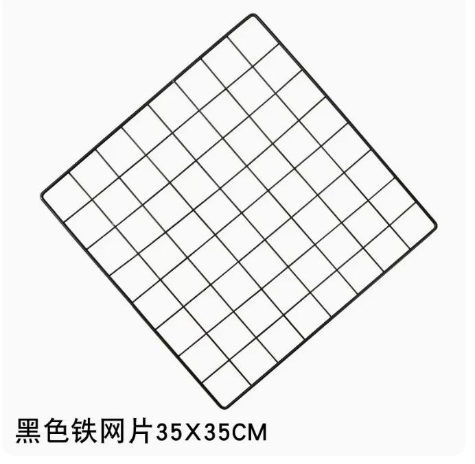 35x35粉蓝紫黑白铁网魔片笼猫笼狗笼DIY置物架猫别墅猫房展示架 - 图3