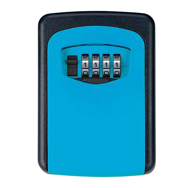 Overall all-metal anti-theft password key box