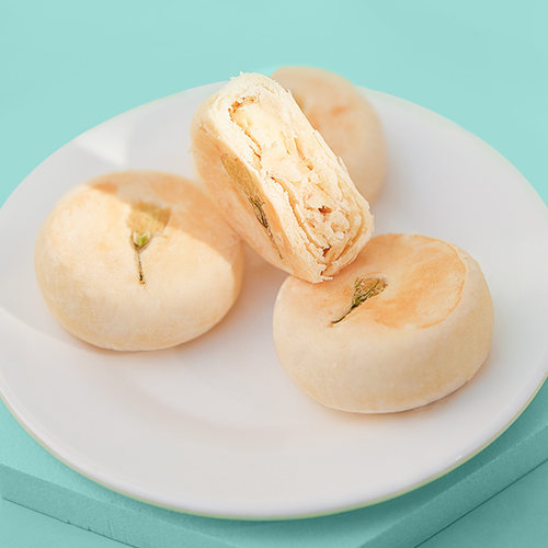 雅觅乳酪茉莉花饼鲜花饼云南特产传统糕点下午茶休闲零食小吃点心 - 图1