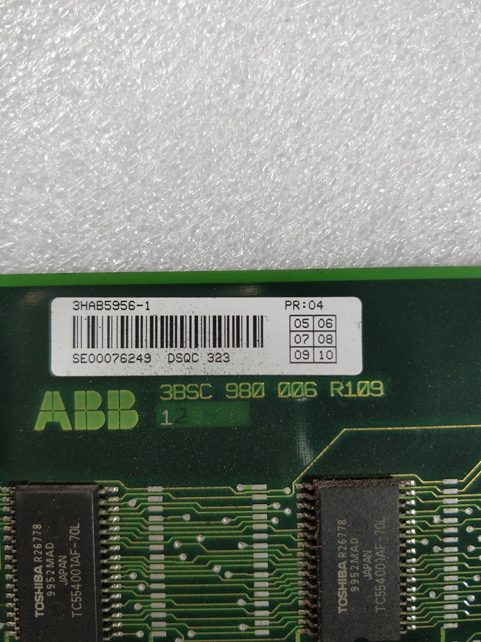 现货ABB 3BSC 980 3HAB5956-1 机器人控制板卡 - 图0