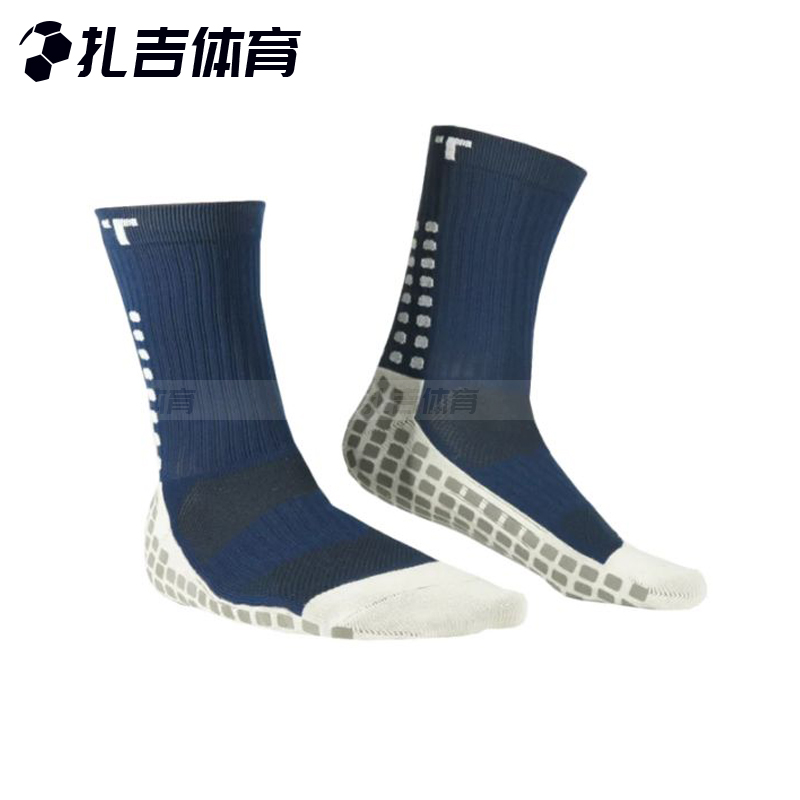 扎吉体育美国TRUSOX3.0球员版高端防滑耐磨摩擦条神袜中筒足球袜 - 图2