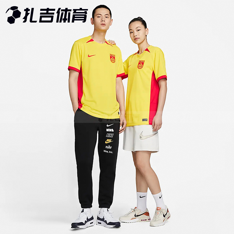 扎吉体育NIKE中国队2023赛季客场球迷版速干球衣足球服DR3973-731 - 图2