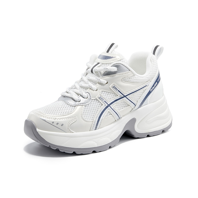 大东dd显脚小老爹鞋女款2025新款秋季增高鞋子厚底透气运动鞋女鞋 - 图3