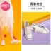 Dadong 2019 mới mùa thu giản dị đáy phẳng quai giày ulzzang giày vải nữ 9Q2525 - Plimsolls