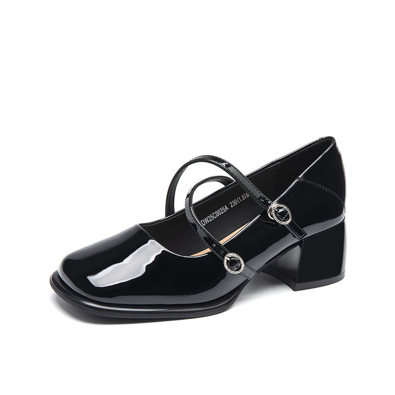 大东dd玛丽珍鞋女2026新款春季法式高跟女鞋配裙子浅口单鞋小皮鞋,淘宝优惠券,粉丝福利购,淘宝优惠卷