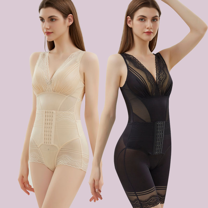 薄款紧身塑身正品产后收腹束腰内衣 纤柏魅塑身连体衣