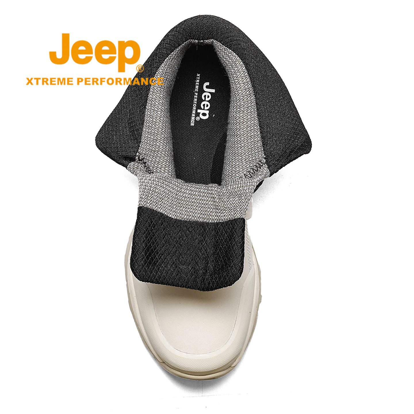 Jeep马丁靴男高帮冬季户外防滑徒步登山靴子男士防泼水休闲运动鞋,淘宝优惠券,粉丝福利购,淘宝优惠卷