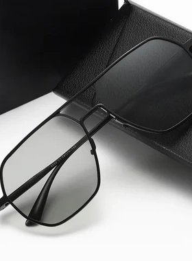 偏光8692户外夜太阳镜潮流眼镜墨镜钓鱼两用400日uv男士驾驶变色