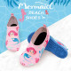 ເກີບຫາດຊາຍທີ່ມີສີ, ເກີບດຳນ້ຳທີ່ບໍ່ລື່ນແລະຕ້ານການຕັດ, ເກີບ snorkeling, ລອຍນ້ໍາແລະຍ່າງຕີນເປົ່າ, ຖົງຕີນແລະເກີບຫາດຊາຍທະເລແບບອ່ອນໆ