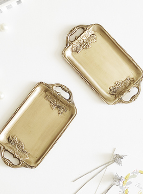 黄铜收纳复古客厅迷你