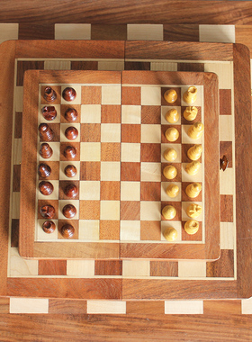 印度入门国际象棋BYM实木