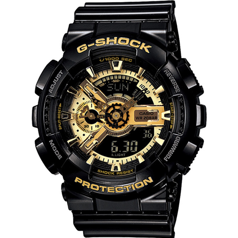 shock g 漫威联名限定 GA110 黑金悟空版限量 gshock 卡西欧运动手表男 shock g 漫威联名限定 GA110 黑金悟空版限量 gshock 卡西欧运动手表男