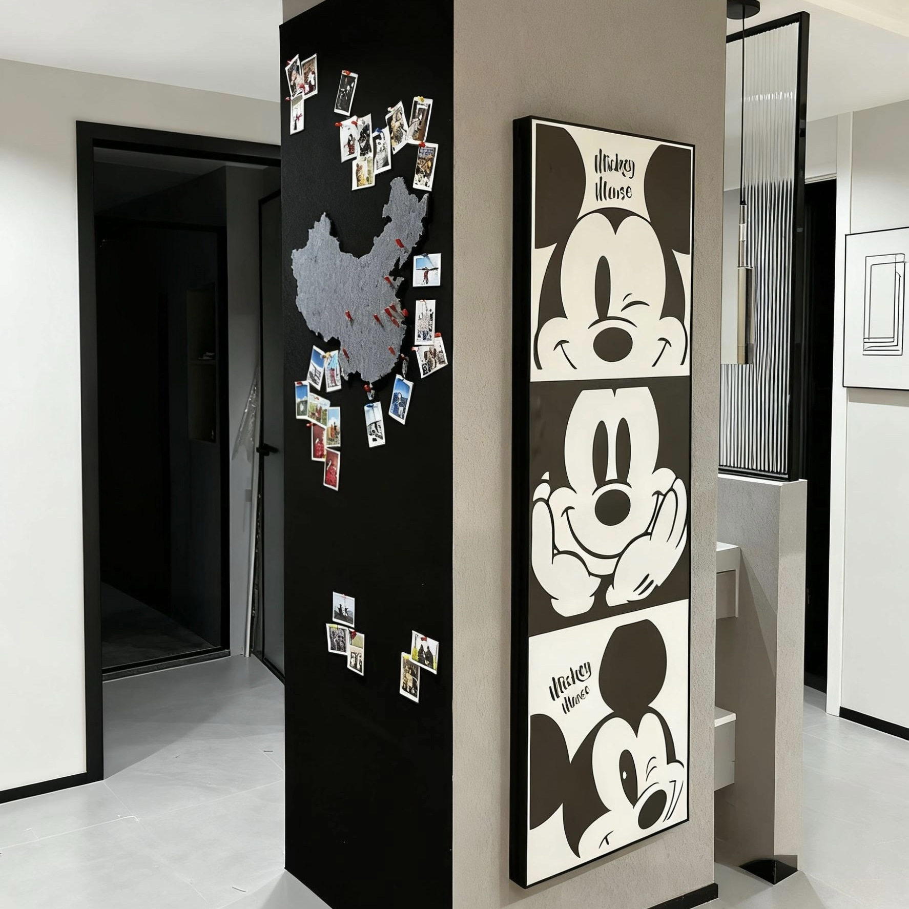 【包豪斯】毛毡墙贴装饰软木板展示板照片墙客厅墙面改造白墙遮丑,淘宝优惠券,粉丝福利购,淘宝优惠卷