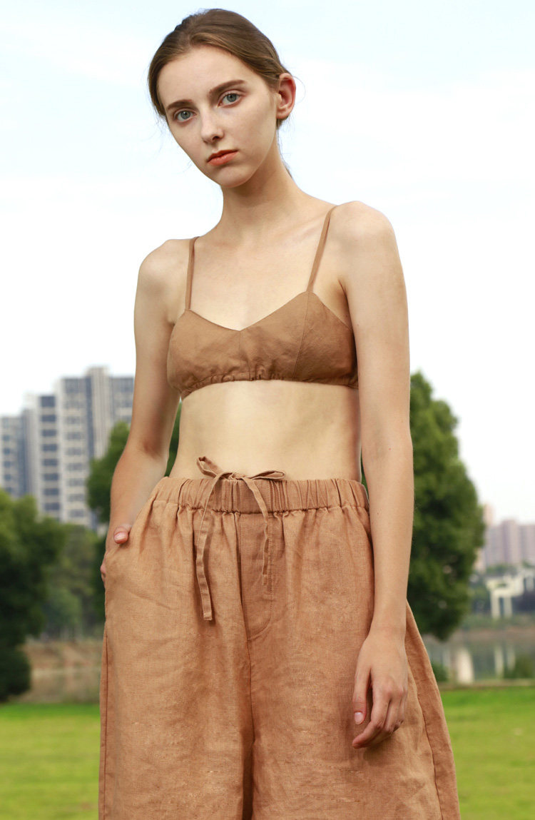 陈小满无钢圈文胸超薄全亚麻透气吸汗夏季全罩杯法式内衣bralette,淘宝优惠券,粉丝福利购,淘宝优惠卷