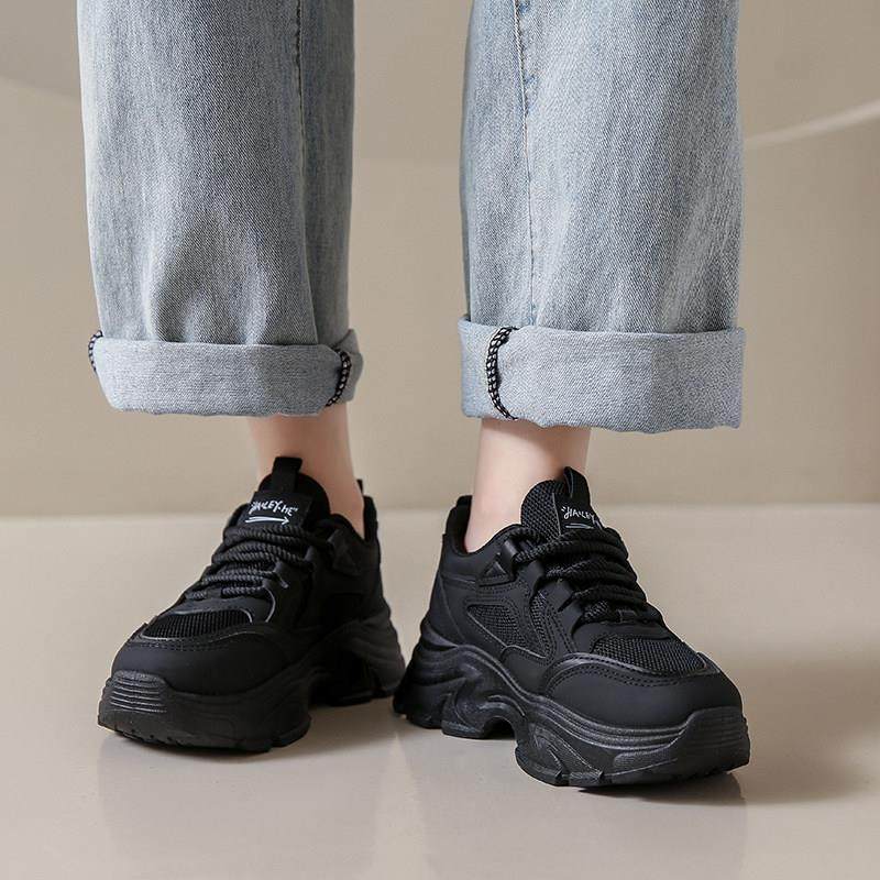 春季屎感厚底老爹鞋女款2026新款春秋大尺码41一43网面透气0119ud,淘宝优惠券,粉丝福利购,淘宝优惠卷