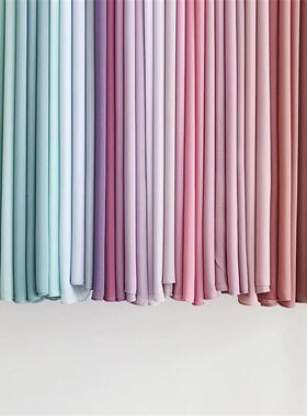 54color solid color chiffon long scarf headscarf Shawl Scarf