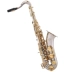 SEROLLAN Saint Laurent Nhạc cụ B-phẳng Alto Saxophone Trắng Đồng Bass Tăng cường giai điệu Đảm bảo - Nhạc cụ phương Tây