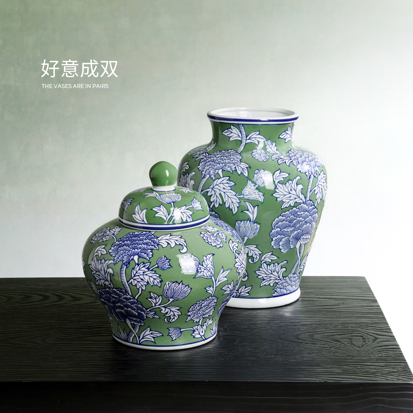 赛波斯限量款花瓶摆件客厅插花水培储物罐新中式陶瓷手绘轻奢高级,淘宝优惠券,粉丝福利购,淘宝优惠卷