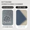 Medieval style geometric lattice loop pile hand washable carpet