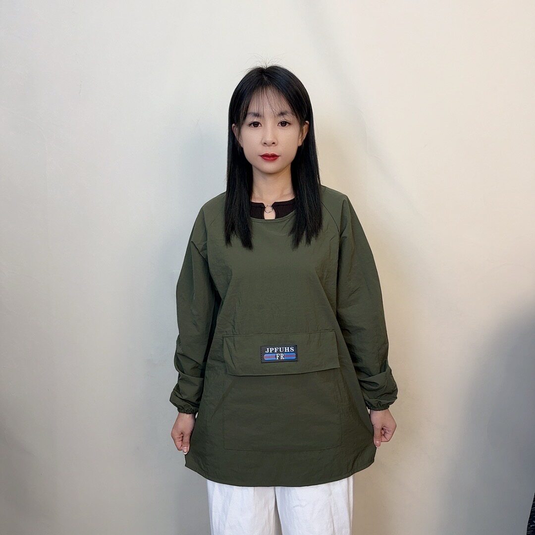 新款罩衣防泼水防油厨房做饭家用围裙短款反穿衣上班工作服长袖,淘宝优惠券,粉丝福利购,淘宝优惠卷