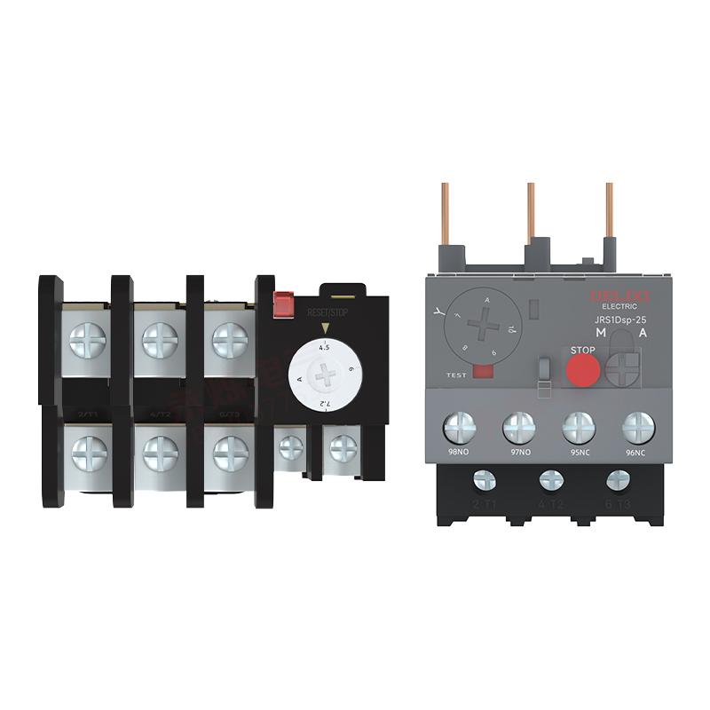 德力西JRS1dsp热过载继电器10A缺相断相保护AC380V热继电器JR36-图3