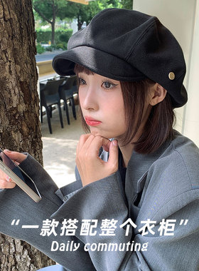 【杨同学】百搭显脸小云朵贝雷帽