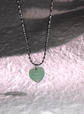 爱心琉璃海星原创项链海岛风