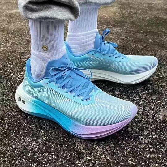 飞电5C超轻碳板跑鞋防滑减震回弹赤兔8p竞速跑步鞋儿童透气运动鞋