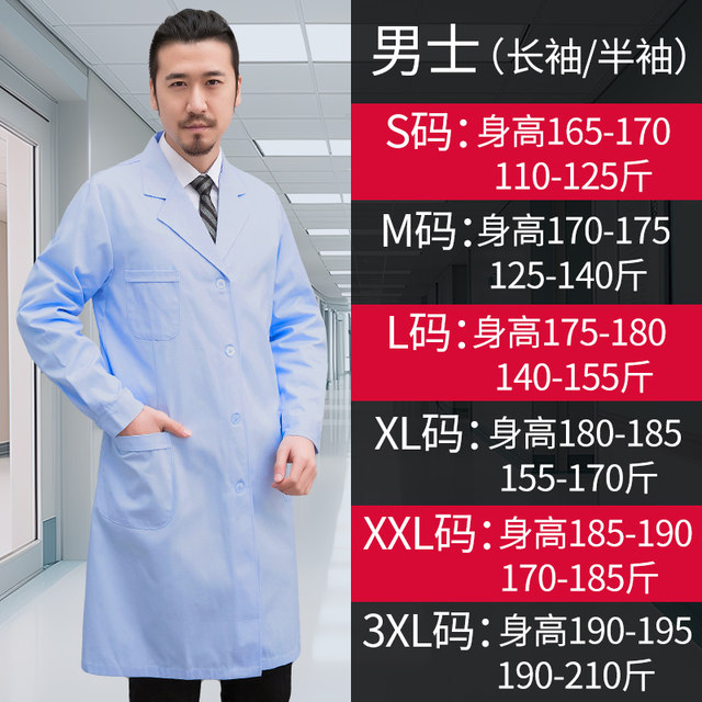 Eight Eyes Blue Coat Laboratory Coat