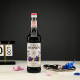 Maureen violet glass bottled coffee juice drink