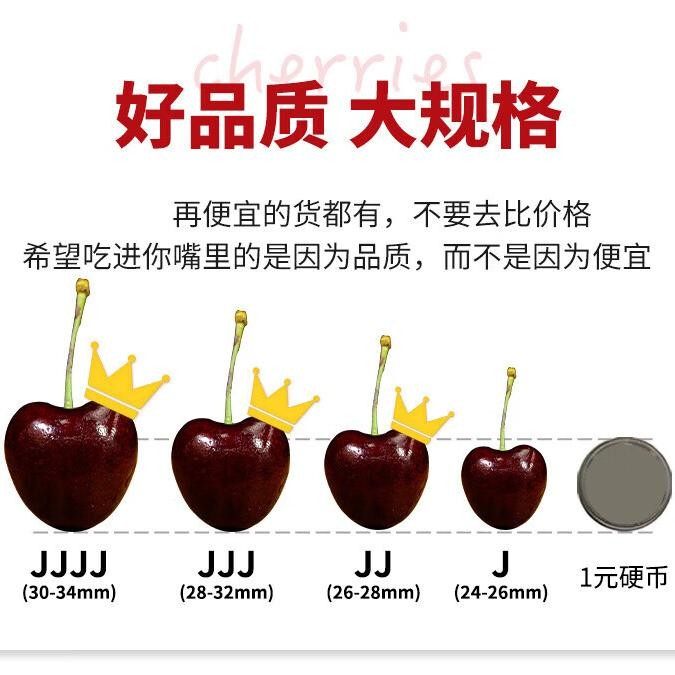 智利车厘子礼盒装5斤4j空运桑提娜3j现货大樱桃新鲜包邮孕妇水果,淘宝优惠券,粉丝福利购,淘宝优惠卷