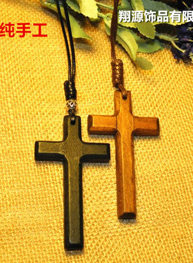 手工木质民族风多层毛衣链包邮