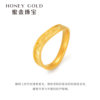 Honey Gold Jewelry Gold Ring Pure Gold Ancient Method Gold Collection Bamboo Ring HGH1755